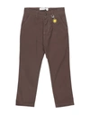 Manuel Ritz Kids' Cotton Pants In Brown