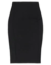 Patrizia Pepe Midi Skirts In Black