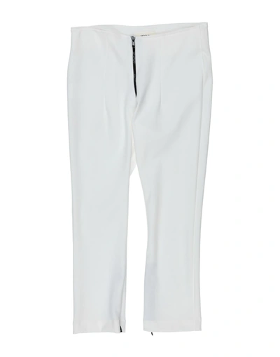 Vicolo Toddler Girl Pants White Size 6 Viscose, Polyamide, Elastane In White