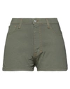 Dixie Denim Shorts In Green
