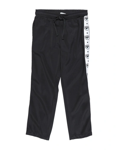 Chiara Ferragni Babies' Pants In Black