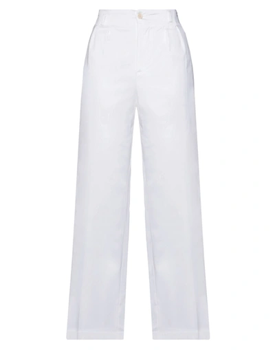 Paul & Shark Pants In White