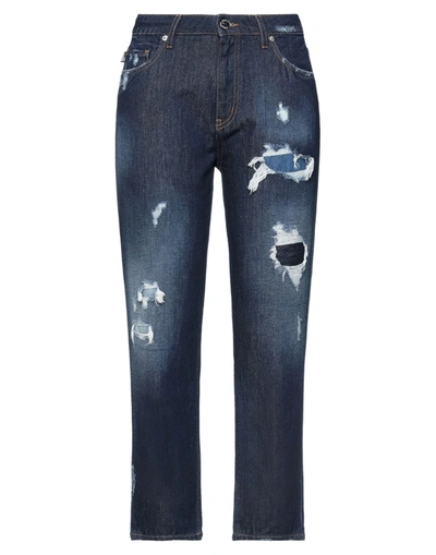 Love Moschino Jeans In Blue