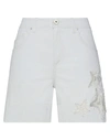 Lorena Antoniazzi Woman Shorts & Bermuda Shorts Light Grey Size 0 Cotton, Elastane