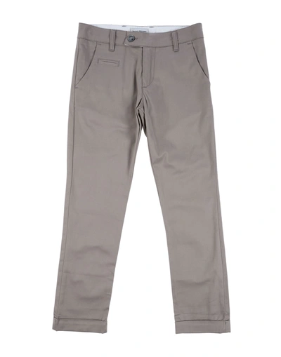 Paolo Pecora Kids' Pants In Light Brown