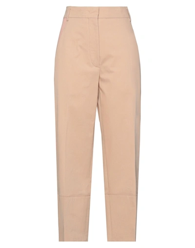 Cedric Charlier Pants In Beige