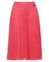 Elisabetta Franchi Midi Skirts In Red