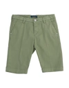 Entre Amis Garçon Kids' Shorts & Bermuda Shorts In Military Green