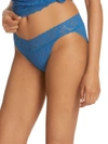 Hanky Panky Signature Lace Vikini Brief In Beguiling Blue