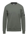 C.p. Company Sweatshirts In Military Green