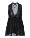 Pinko Tops In Black