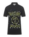 Moschino Polo Shirts In Black