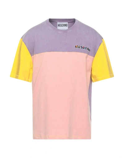 Moschino T-shirts In Lilac