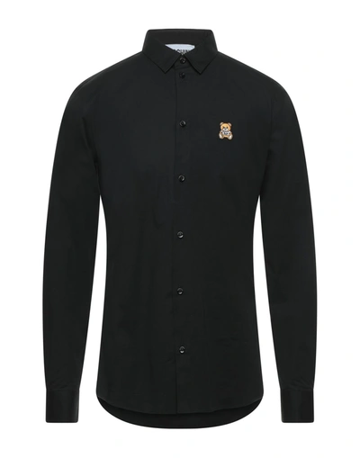 Moschino Shirts In Black