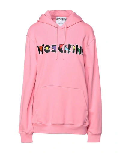 Moschino Sweatshirts In Pink