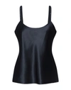 Max Mara Tops In Dark Blue