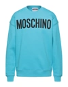 Moschino Sweatshirts In Azure