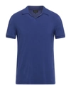 Giorgio Armani Polo Shirts In Purple