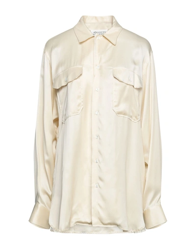 Maison Margiela Shirts In Beige