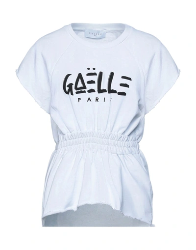 Gaelle Paris Sweatshirts In White