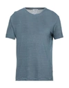 Boglioli T-shirts In Slate Blue