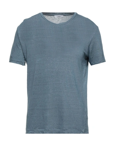 Boglioli T-shirts In Slate Blue