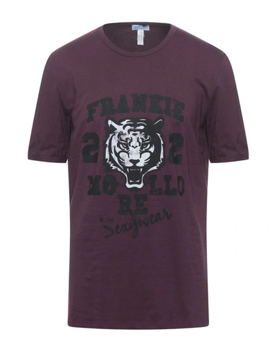 Frankie Morello T-shirts In Purple