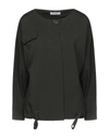Alpha Studio Sweatshirts In Dark Green
