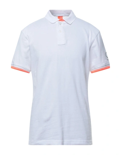 Suns Polo Shirts In White