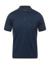 Giorgio Armani Polo Shirts In Blue
