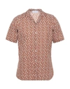 Aglini Shirts In Camel