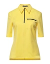 KWAIDAN EDITIONS KWAIDAN EDITIONS WOMAN TOP YELLOW SIZE 4 POLYETHER, RECYCLED WOOL, ELASTANE,38951788VH 2