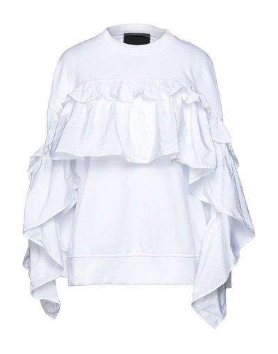 Red Valentino Sweatshirts In White
