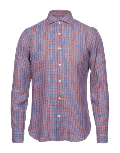 Dandylife By Barba Shirts In Blue