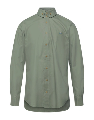 Vivienne Westwood Shirts In Military Green