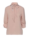 Spago Donna Blouses In Blush
