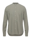 Brooksfield Shirts In Sage Green