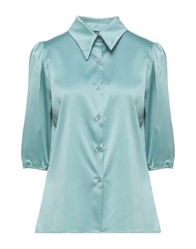 Spago Donna Shirts In Light Green