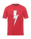 Neil Barrett T-shirts In Red