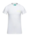 Backsideclub T-shirts In White