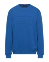 Liu •jo Man Sweatshirts In Bright Blue