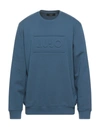 Liu •jo Man Sweatshirts In Slate Blue
