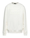 Liu •jo Man Sweatshirts In Ivory