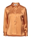 Mauro Grifoni Shirts In Apricot
