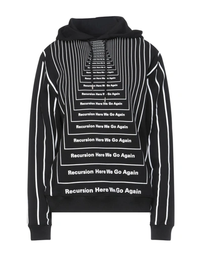 Paco Rabanne Sweatshirts In Black