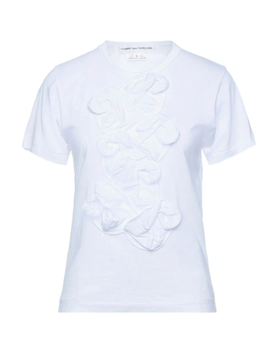 Comme Des Garçons T-shirts In White