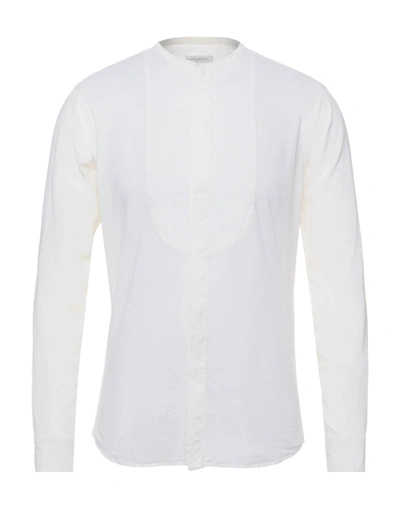 Paolo Pecora Shirts In White