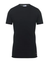 Markup T-shirts In Black