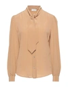 Saint Laurent Shirts In Light Brown
