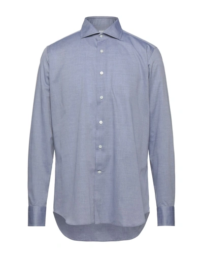 Bagutta Shirts In Blue